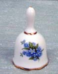 Blue Forget Me Not 3" Small Bell