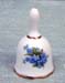 234-139 - Blue Forget Me Not 3" Small Bell