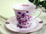 02 February Catherine Cup & Saucer      