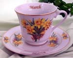 03 March Catherine Cup & Saucer       