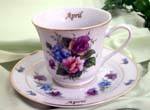 04 April Catherine Cup & Saucer        