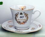 60th Anniversary Catherine Cup & Saucer    