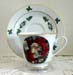 392-126S - Christmas Santa Catherine Cup & Saucer   