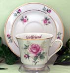 Girlfriend Claremont Catherine Cup & Saucer    
