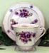 392-166FR - Friend Pansy Catherine Cup & Saucer    