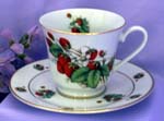 Strawberry Catherine Cup & Saucer  