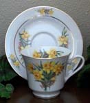 Daffodil Catherine Cup & Saucer     
