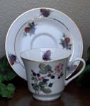 Blackberry Catherine Cup & Saucer   