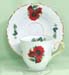 393-177 - Red Poppy Elise 6oz Cup & Saucer 