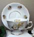 394-216W - Daisies & Wheat Laurel Cup & Saucer    