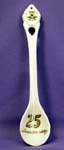 25th Anniversary Porcelain Spoon 