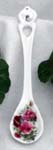 Summer Rose Porcelain Spoon     