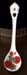 428-205 - Rhapsody Rose Porcelain Spoon       