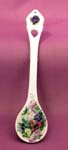 Bouquet of Flowers Porcelain Spoon  