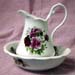 451-185 - Summer Rose Large Pitcher & Bowl     
