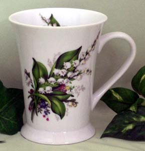 Lily of the Valley 12oz Latte Mug     