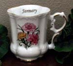 January Victorian Mug     