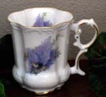 Lilac Victorian Mug  