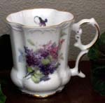 Lilac Spray Victorian Mug   