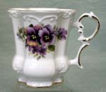 Pansy Victorian Mug 