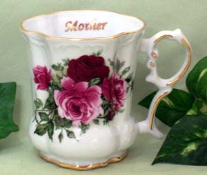 Mother Summer Rose Victorian Mug    