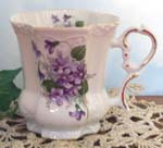 Wayside Pansy Victorian Mug 
