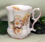 Daisies & Wheat Victorian Mug  
