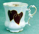 Hearts Victorian Mug 