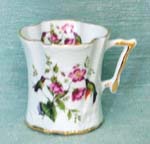 Hummingbird w/Flowers Ladies Victorian Mug   