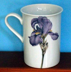 Purple Iris Flare Mug       