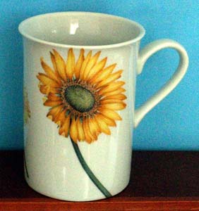Sunburst Sunflower Flare Mug      