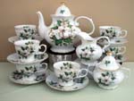 Magnolia 15pc Tea Set      