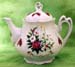 562-126P1 - Christmas Candle Ashley Teapot          