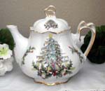 Christmas Tree Ashley Teapot         