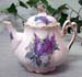 562-156 - Lilac Bouquet Ashley Teapot   