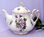 Wayside Pansy Ashley Teapot       