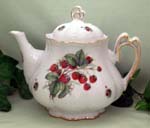 Strawberry Ashley Teapot         