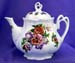 562-224 - Pansy Spray Ashley Teapot        