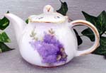 Lilac 3C Round Teapot     
