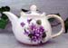 565-190 - Wayside Pansy 3C Round Teapot     