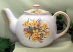 Daffodil 3C Round Teapot     