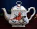 570-126CA - Christmas Cardinal 8C Square Teapot 