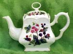 Blackberry 8C Square Teapot         