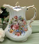 585-136 - Doves Antique Scroll Teapot         