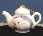 Bichon Teapot Ornament    