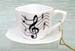 677-206 - Music Notes Cup & Saucer Ornament   