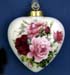 678-185 - Summer Rose Heart Ornament      