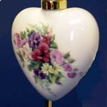 Bouquet of Flowers Heart Ornament       