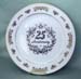 712-025 - 25th Anniversary 12" Plate  