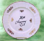 10th Anniversary 10" Plate       